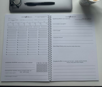 Focuspapers Planner do organizacji tygodnia